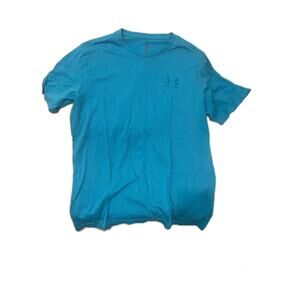 Under Armour Loose Teal Blue T-shirt Mens L